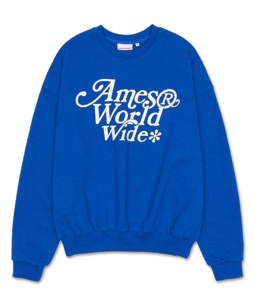 SIGNATURE LOGO SWEATSHIRT BLUE