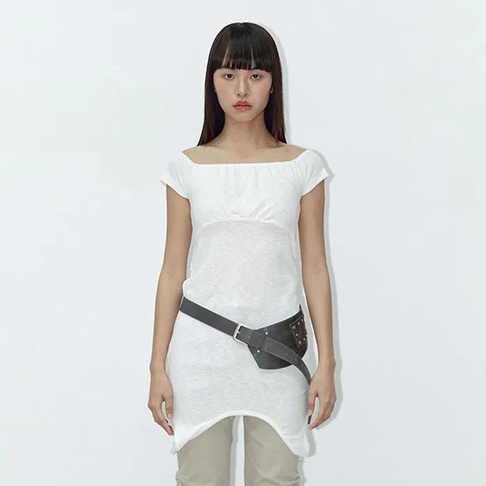 RIVET POCKET BELT (CHARCOAL)