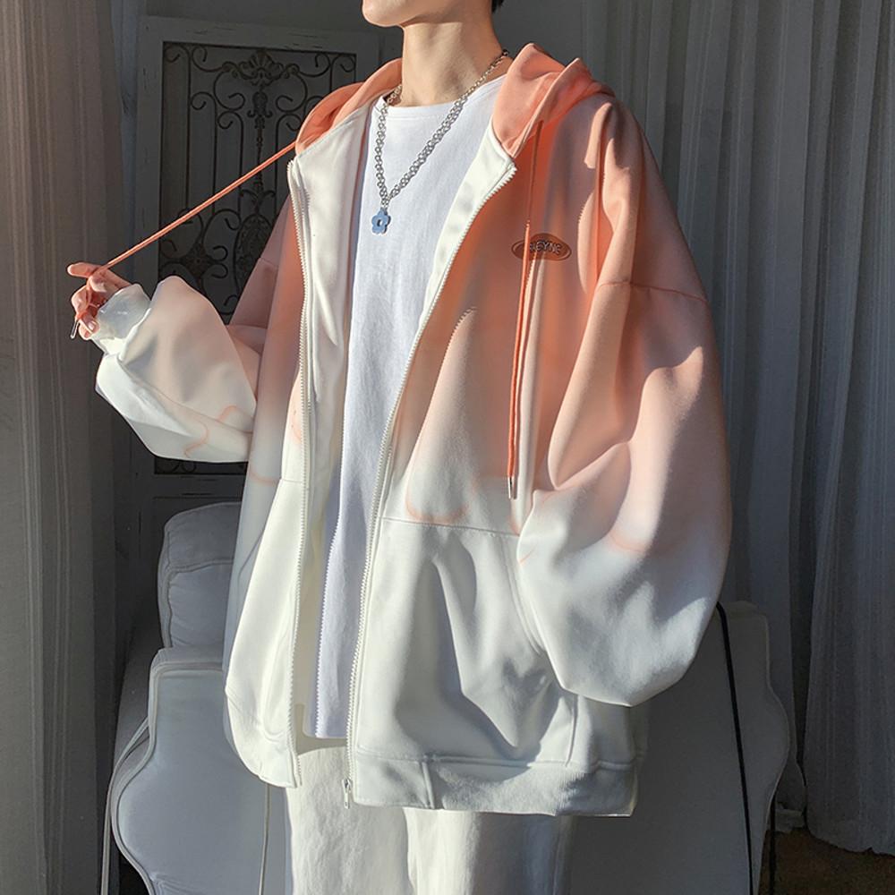 투컬러 집업후드 (3 color)