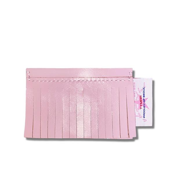 [15% OFF] Fringe Card Case 프린지 카드지갑 - Pillow Talk Pink