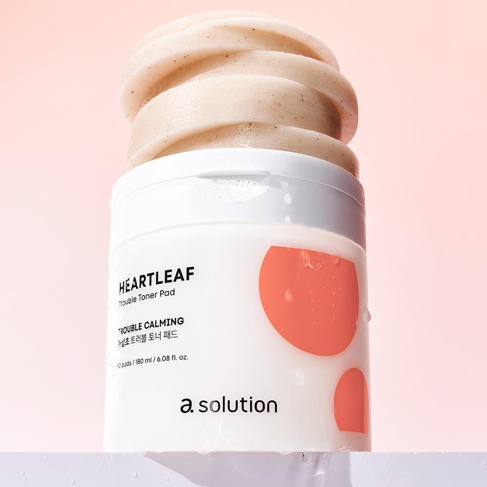 [닷솔루션] 에이솔루션 어성초 트러블 토너패드 90매 / 화해 1위 여드름성피부적합 트러블 진정 패드
