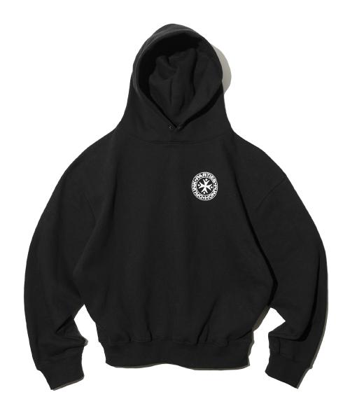 Circle Logo Oversized Hoodie (BLACK)