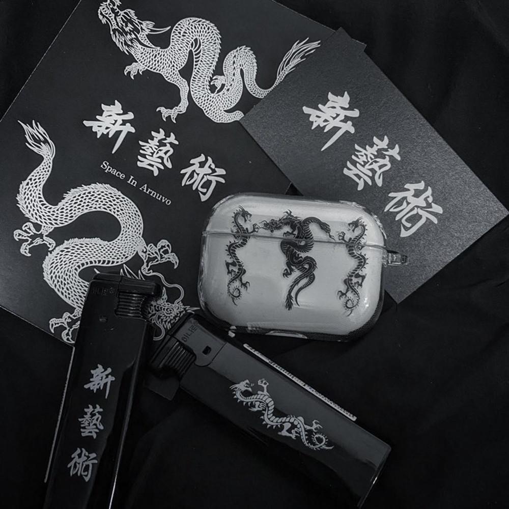 Dragon and Snake AirPods, Buds Case
