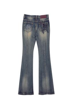 [6차재입고]ROSE BOOTS CUT DENIM # VINTAGE BLUE - 달링유어배드