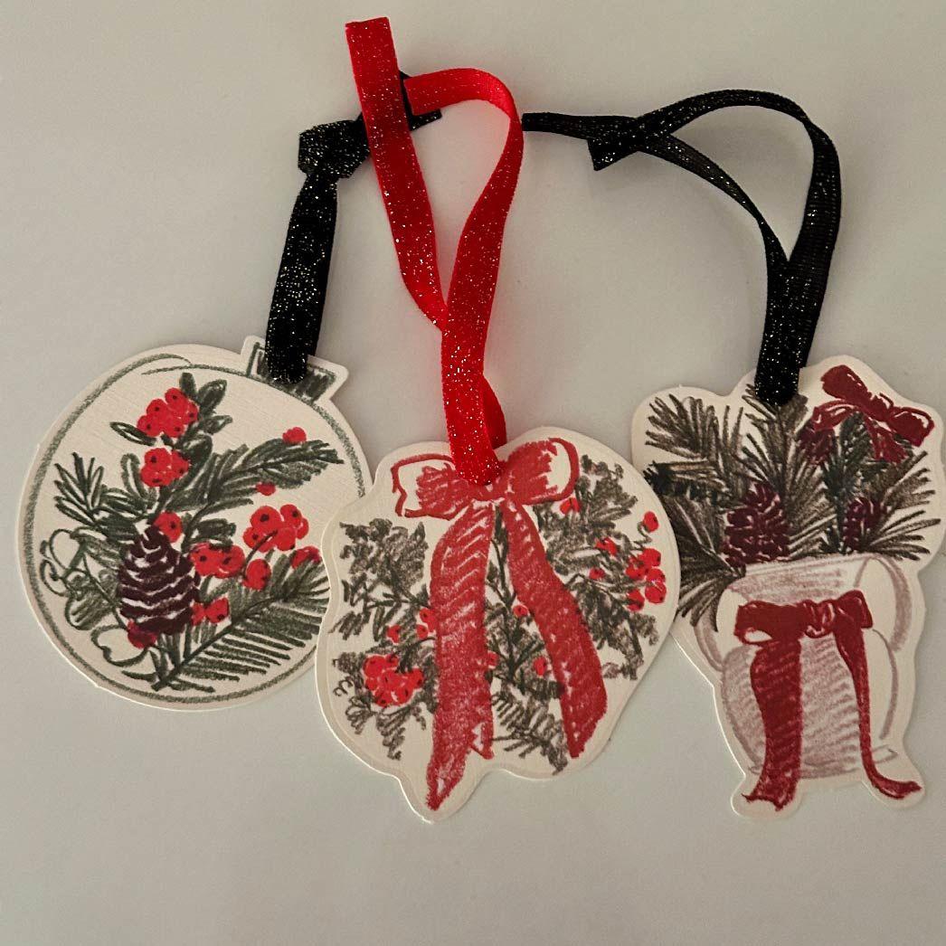 [크리스마스 엽서 오너먼트] Dear. Santa