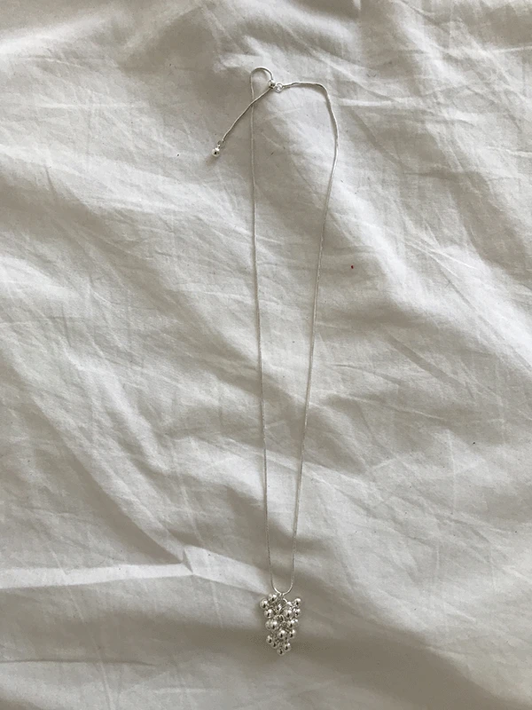 그레이프 실버 Necklace
