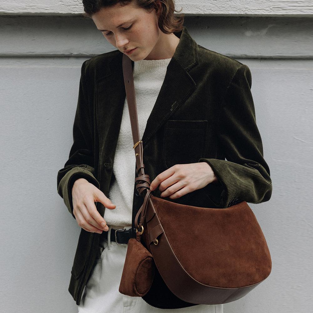 Elise Hobo Bag Medium Chestnut   [25FW NEW 15%]  (정상가 288000원)