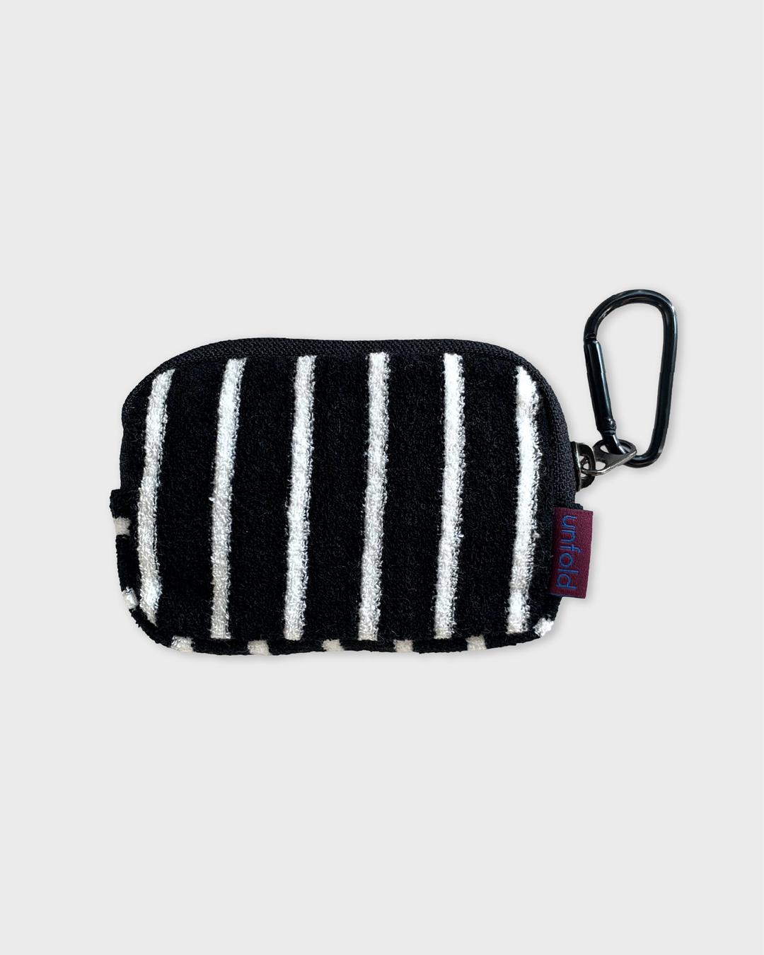 Terry card case (black)