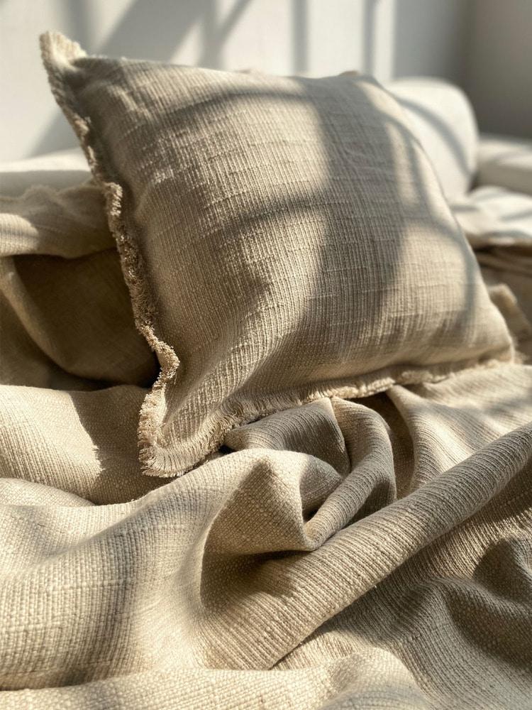 HAKAMI Linen Blending Blanket /Cusion 하카미 리넨 블렌딩 쿠션/블랭킷