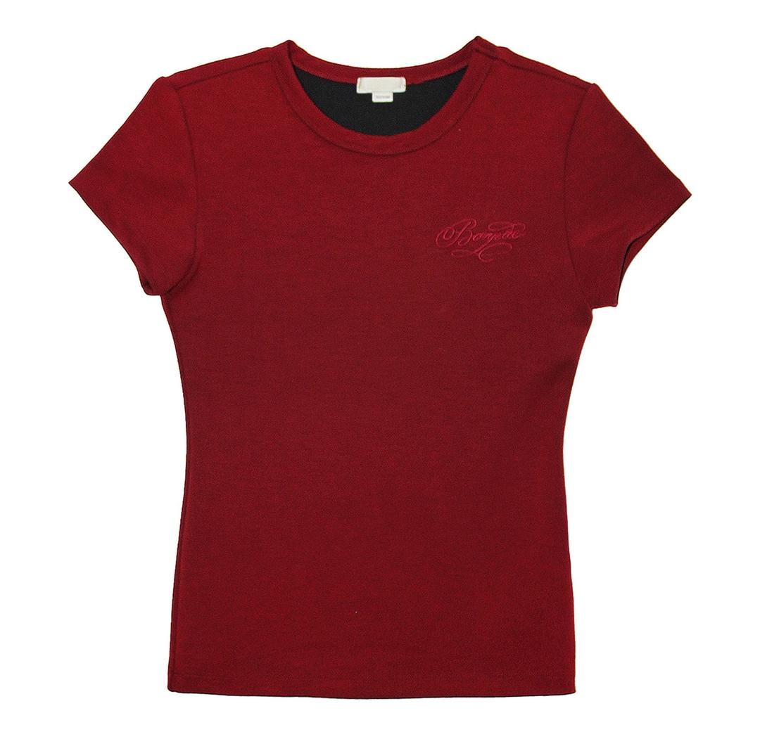 Embriodery top (Red)