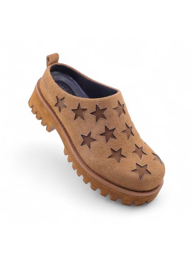 [PLZPROJECT x YASE] NOVA CLOG, GOLDEN BROWN