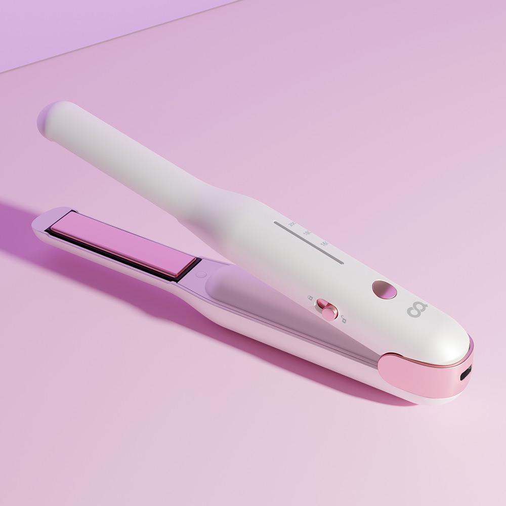 오아 [여행용 고데기💜] 무선 미니 고데기 헤어 USB C타입 매직기