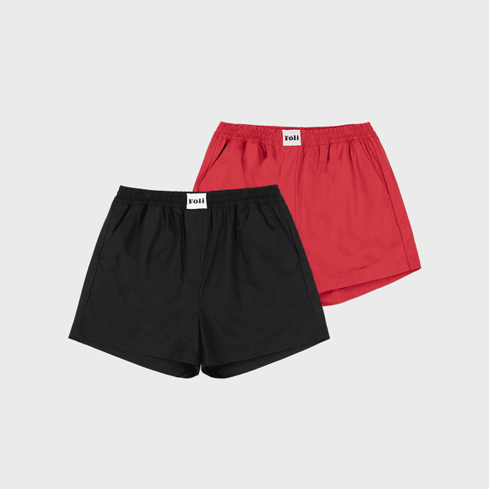 (Unisex) 코튼 시그니처 PJ 쇼츠 (2컬러)