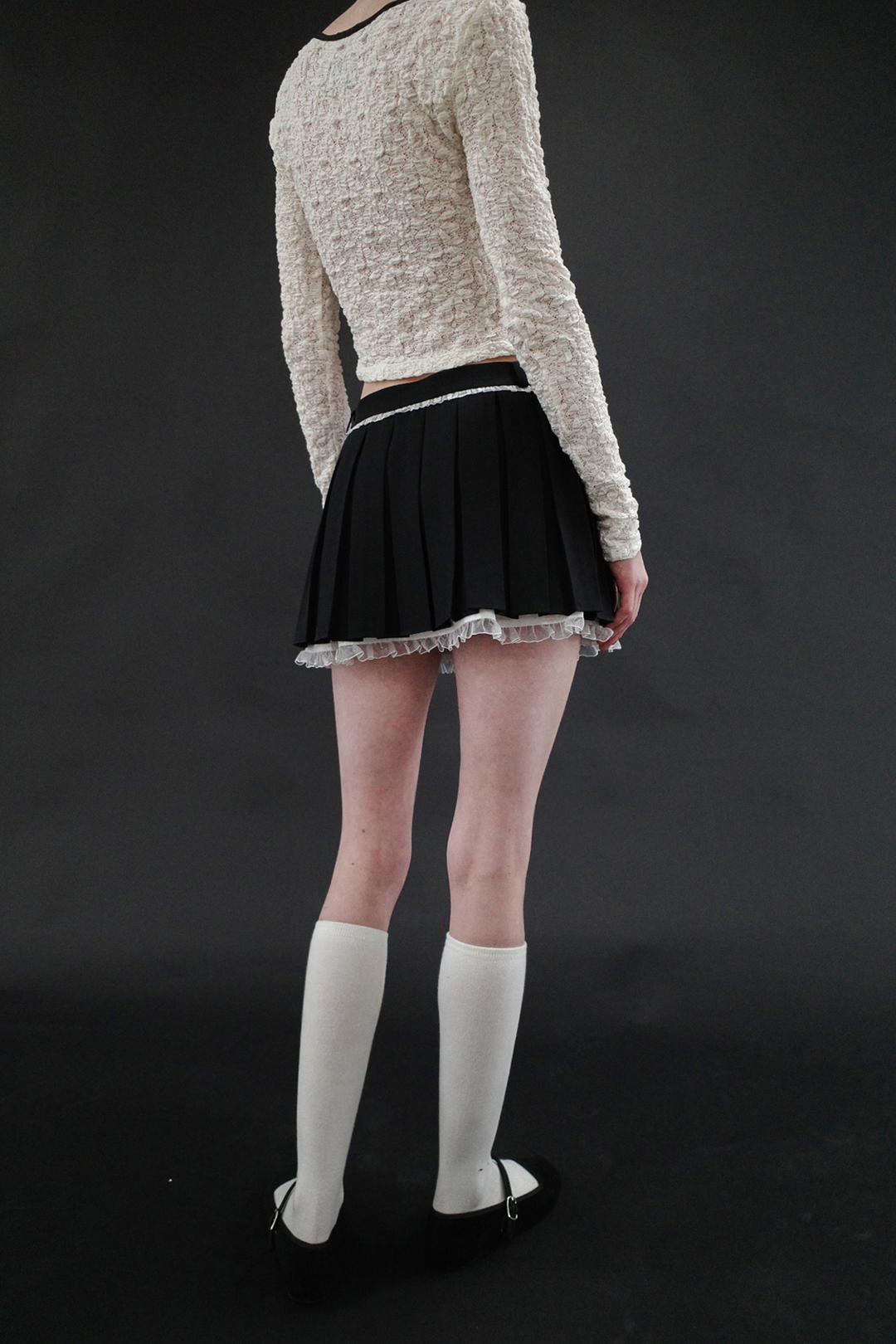 PIANO LACE SK (BK)