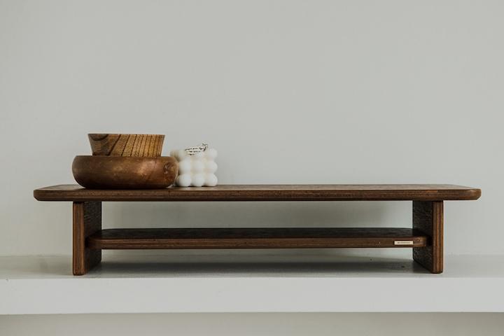 반조(Banzo), 모니터받침대 미니선반 다과상 다용도선반