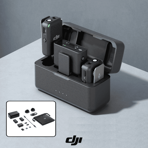 DJI MIC 듀얼 무선 마이크 송수신기