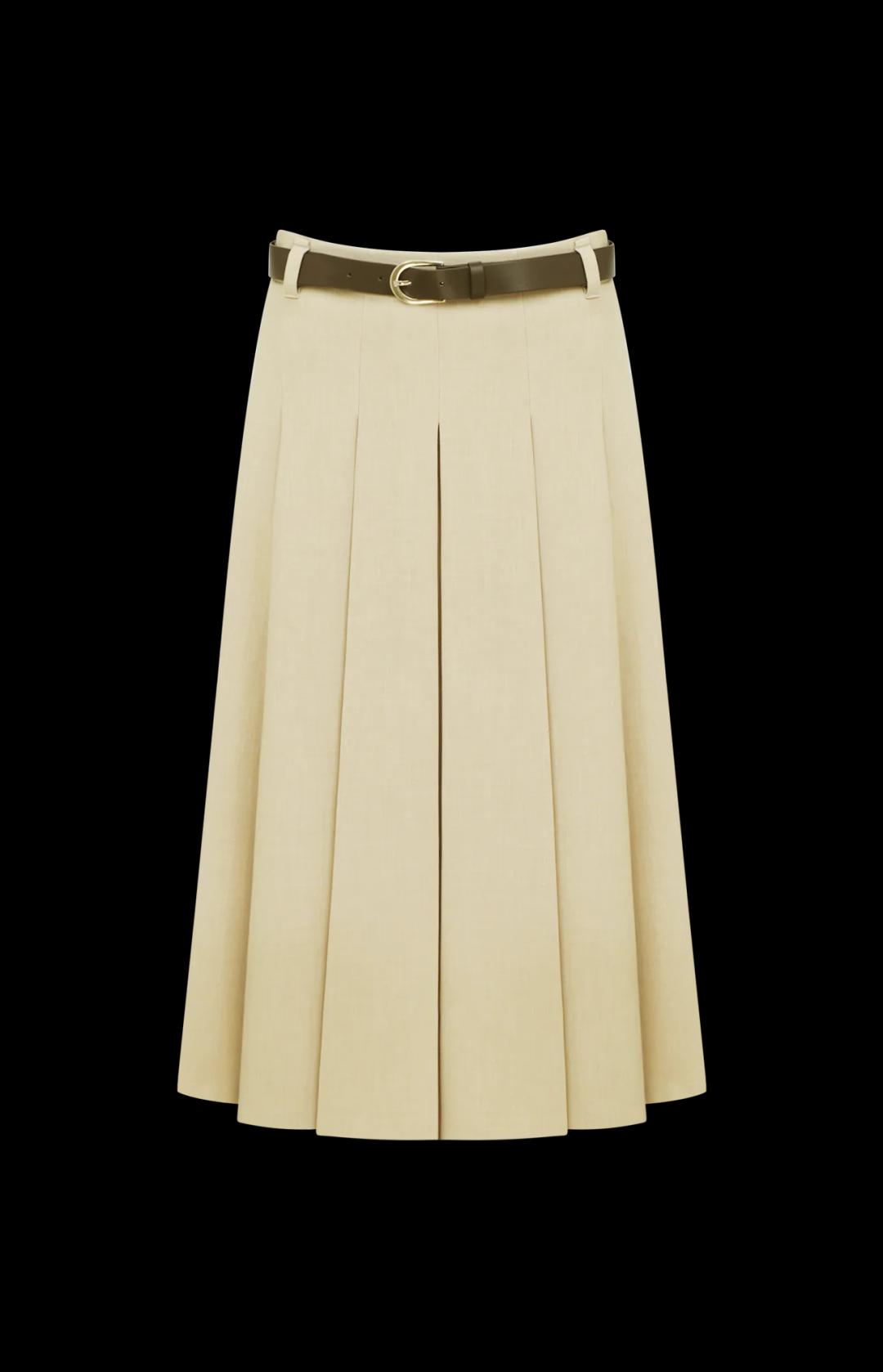 루이 플리츠 스커트