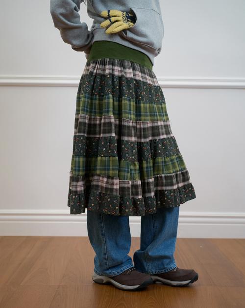 290. 멀티웨이 튜브 스커트 _ 포레스트 그린