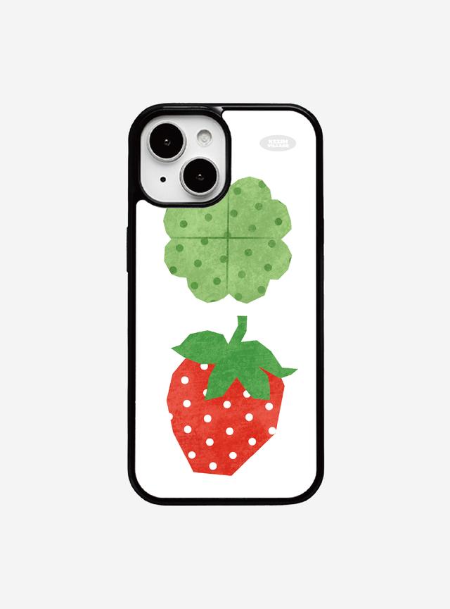 BIG RED STRAWBERRY case (glass bumper)