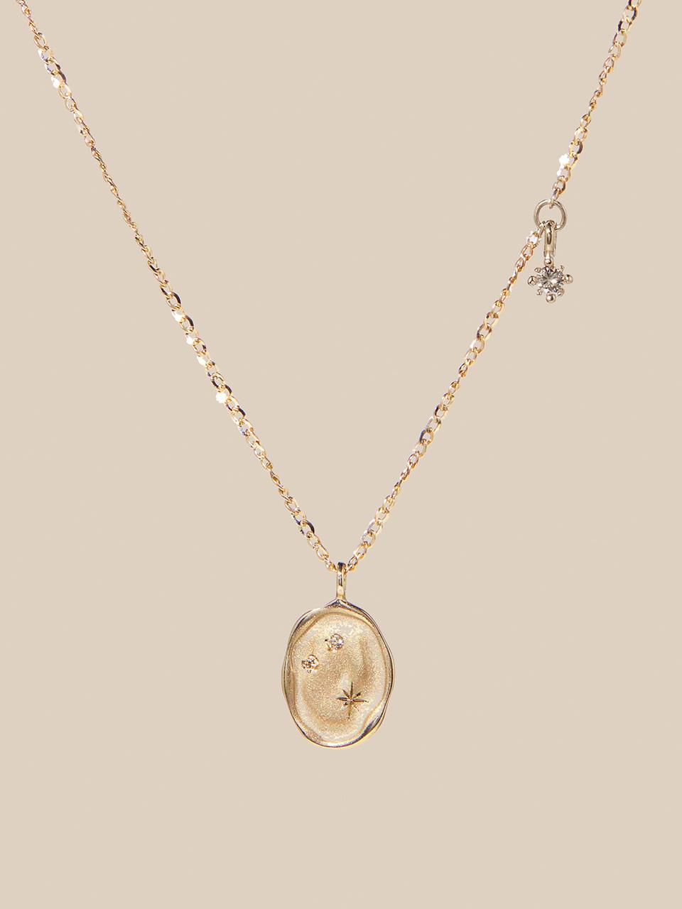 Cosmos Coin Necklace