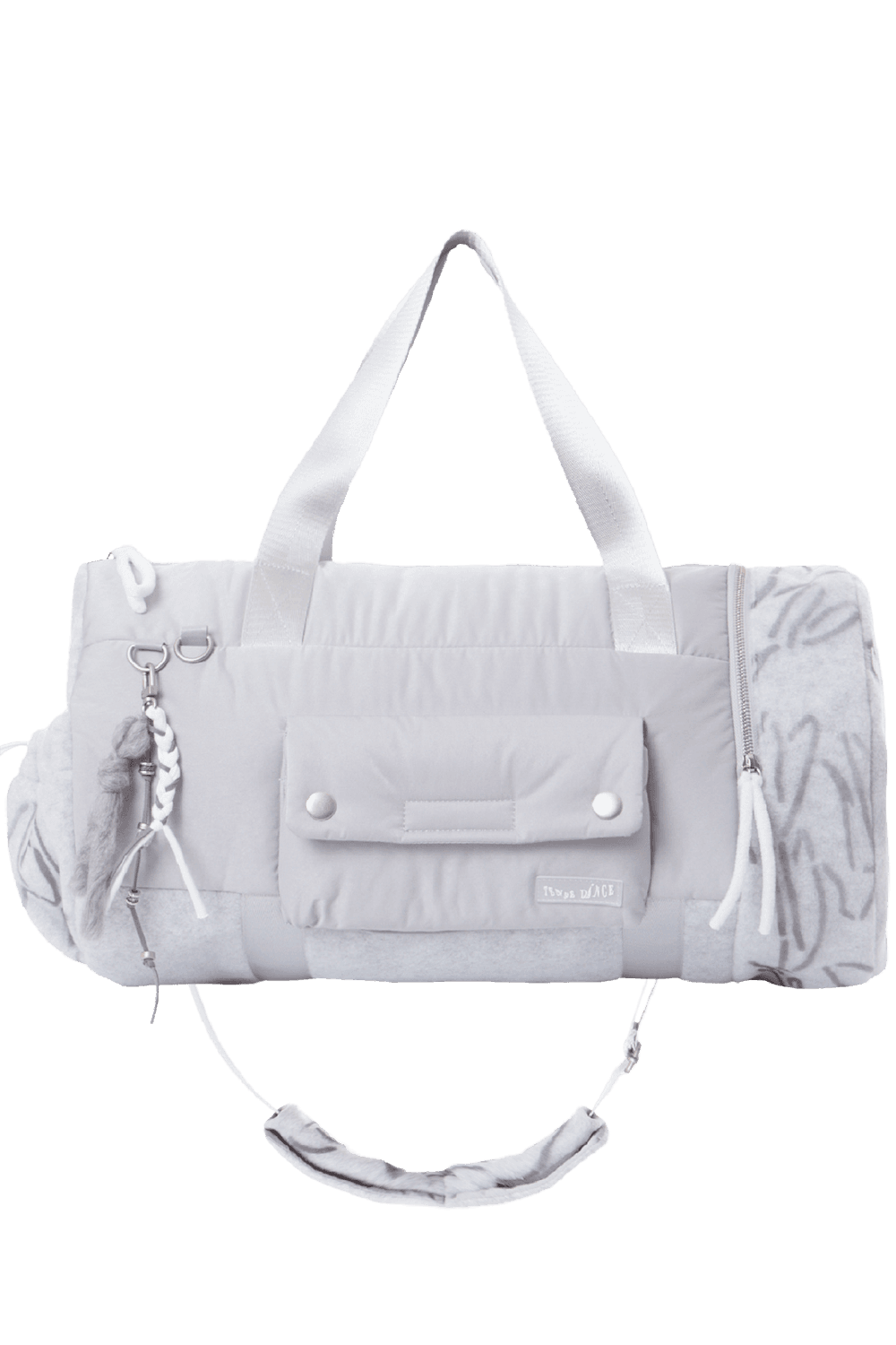 HEART BIG BAG_LIGHT GRAY