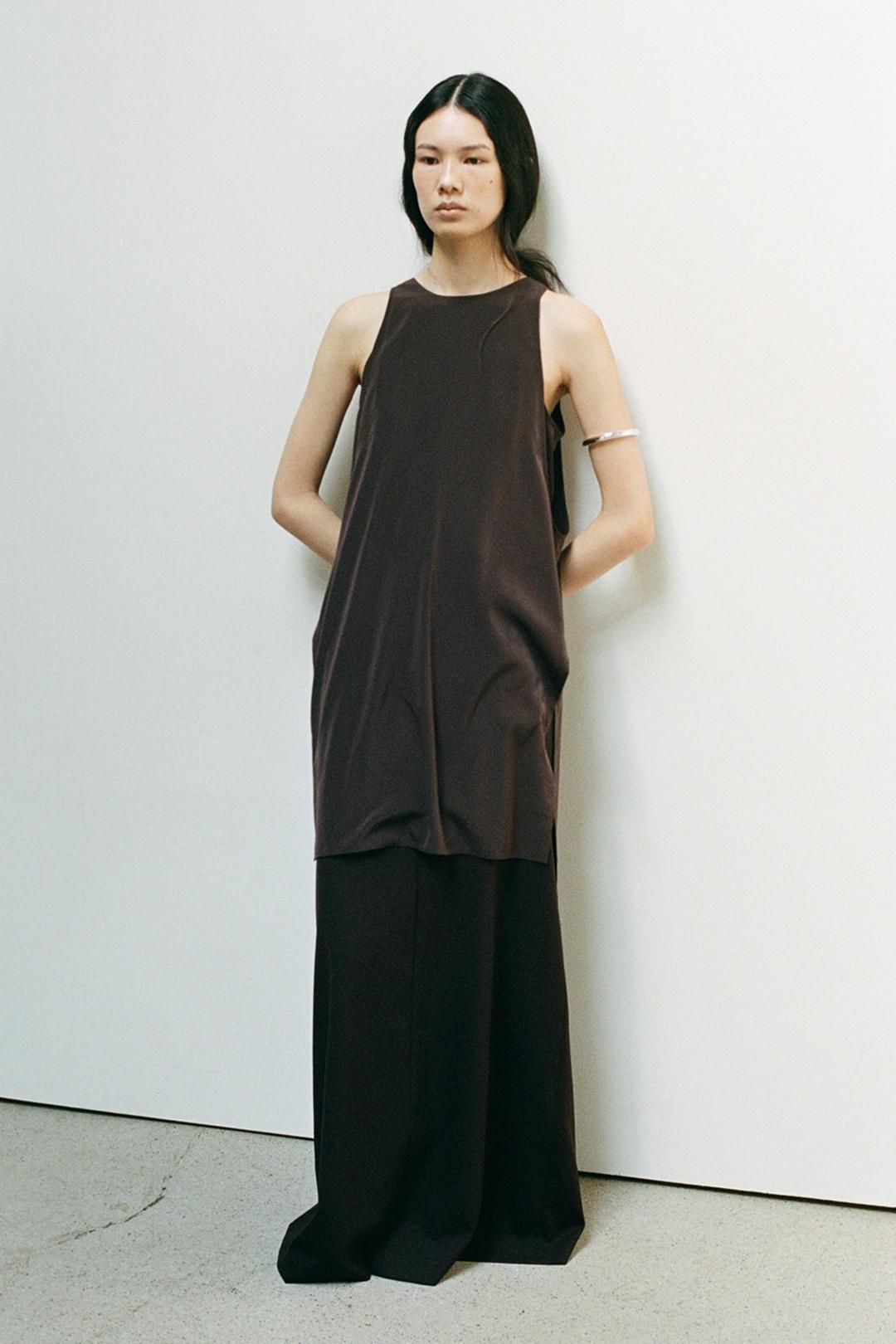 CELTO TAILORED SKIRT (BLACK CHERRY)