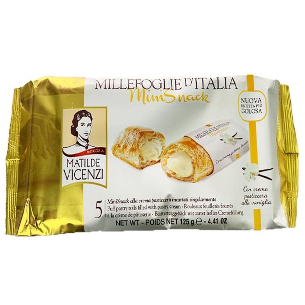 비첸지 미니스낵 패스트리 크림 파이 쿠키 과자 125g