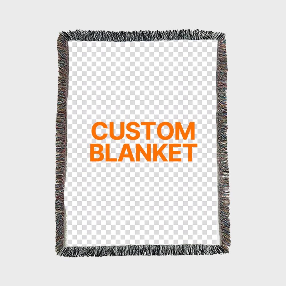 커스텀 우븐 블랭킷