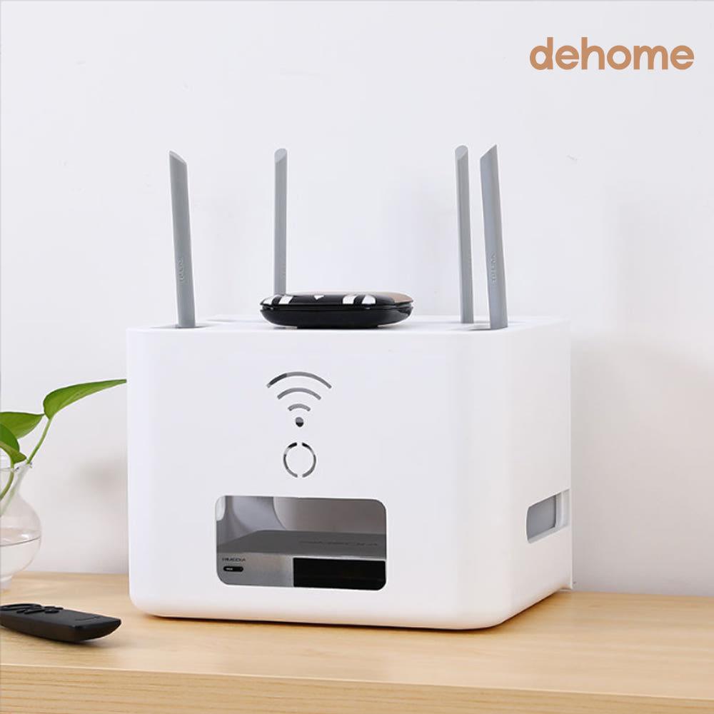 셋톱박스 정리함 와이파이 공유기 정리 보관함