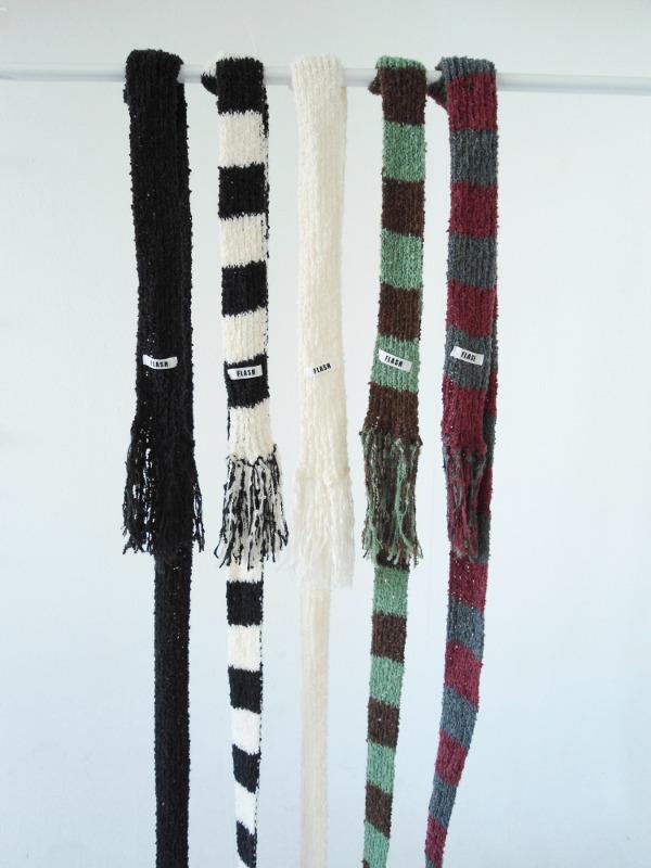 fringe knit muffler (5color)