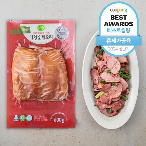 다향오리 1등급 훈제 오리 슬라이스, 600g, 1개 - 양념육/가공육 | 쿠팡