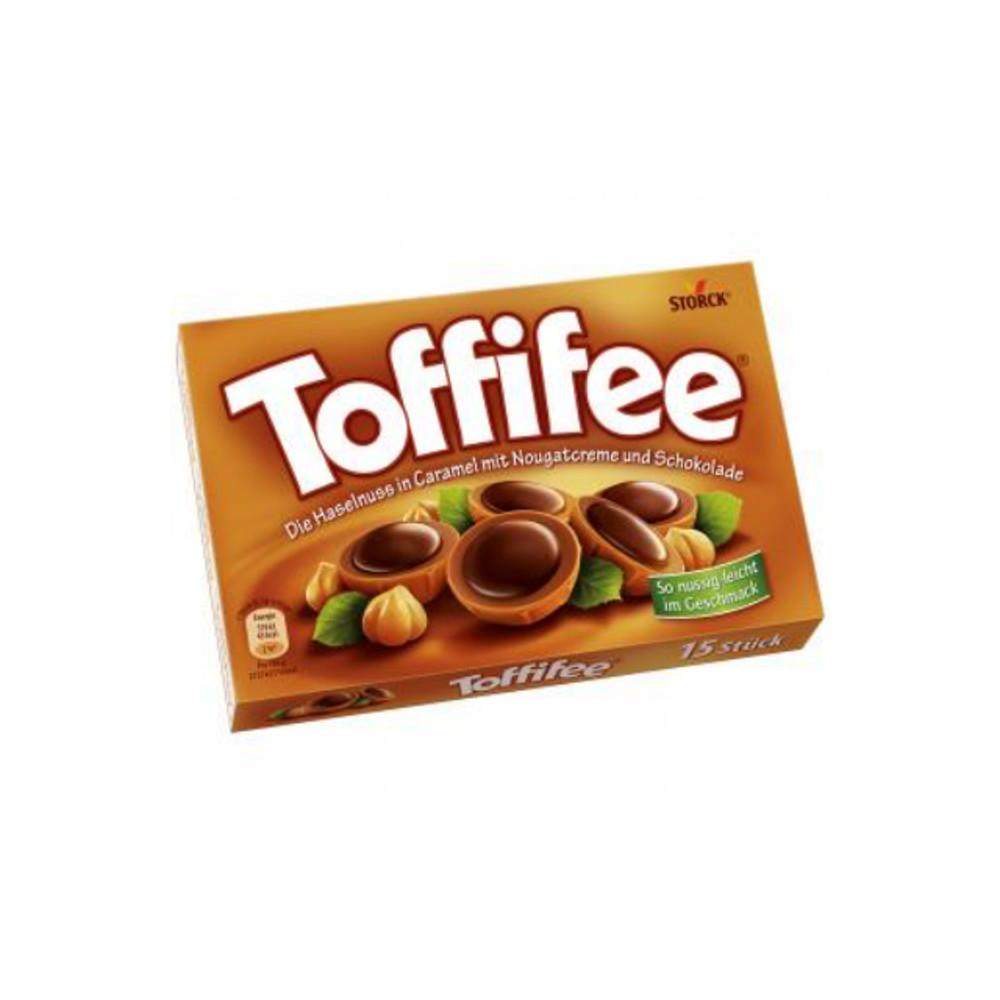 스톡 토피피 초콜렛 Toffifee 125g, 15개입 누가, 카라멜, 밤, 초콜릿