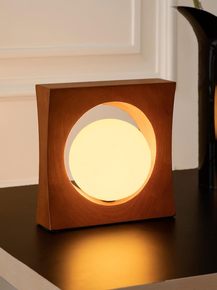 오브젠탈 풀문 우드 무드램프