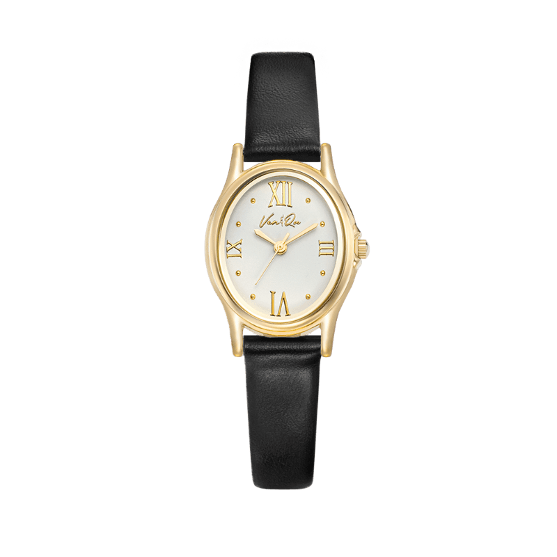 벤앤쿠 Gem-Gold/Pearl (Black leather)