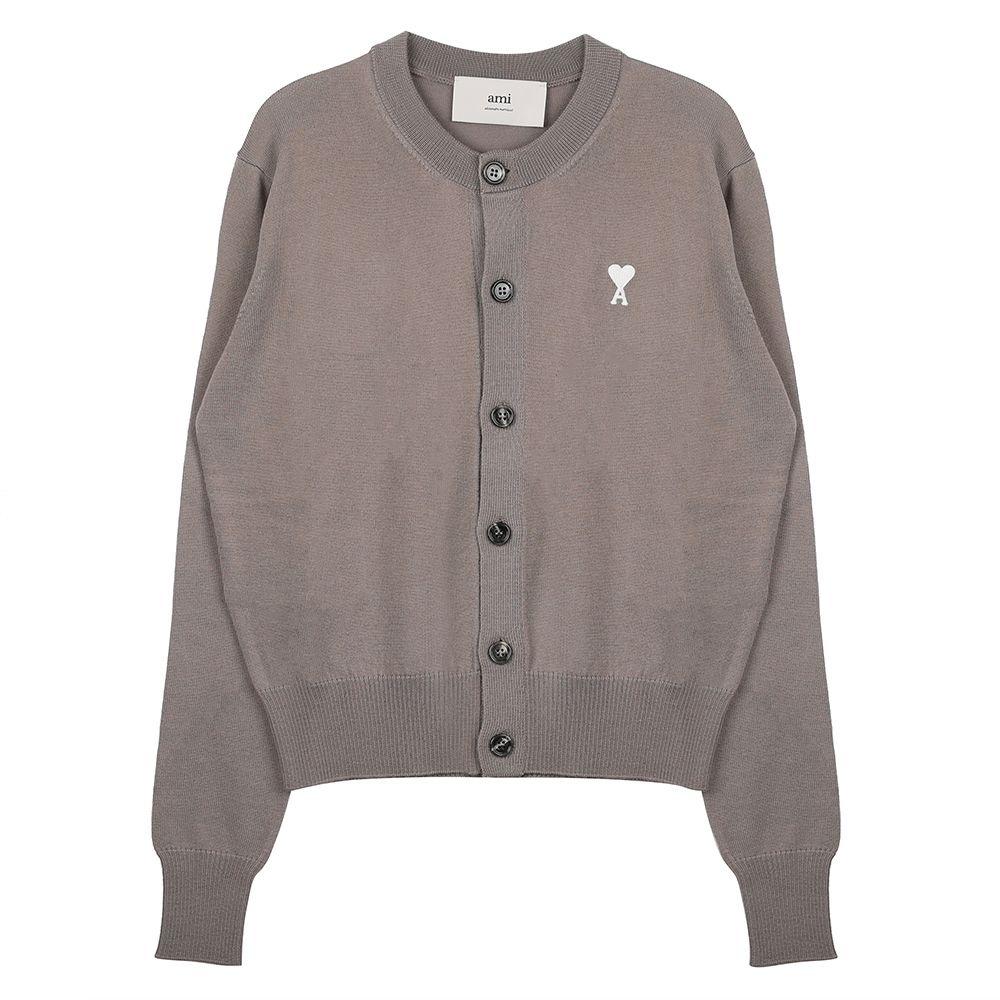 자수 로고 울 가디건 FKC221-KN0025-0952