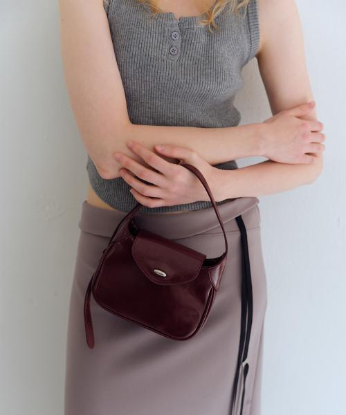 벨 토트백 Belle Tote Bag_Burgundy
