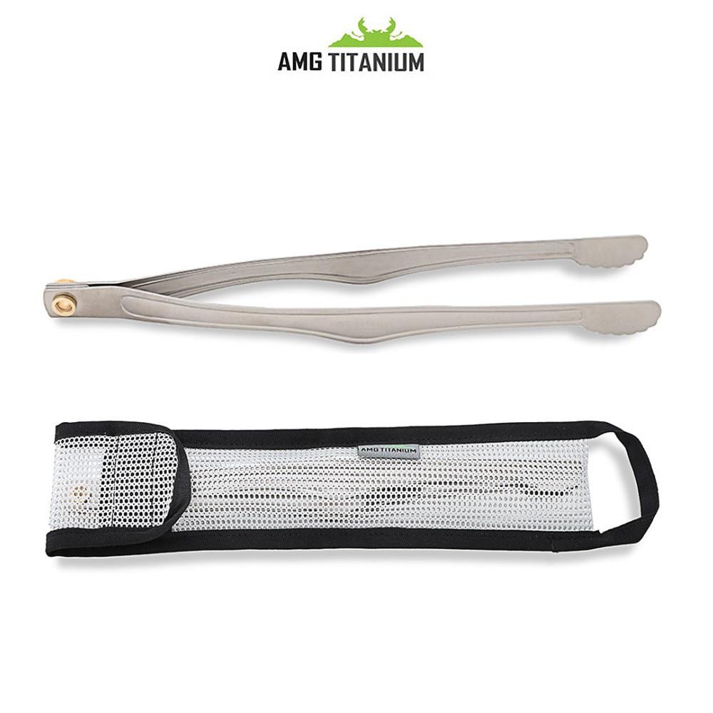 [당일발송] AMG 티타늄 캠핑 집게 25cm / 티타늄 경량 백패킹 집게