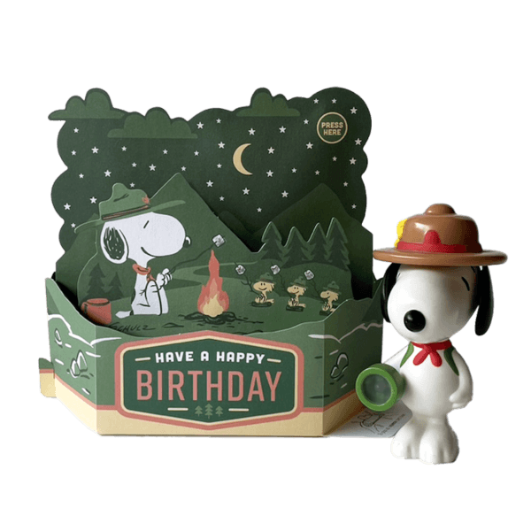 [SELECT] SNOOPY MELODY&LIGHTING CARD