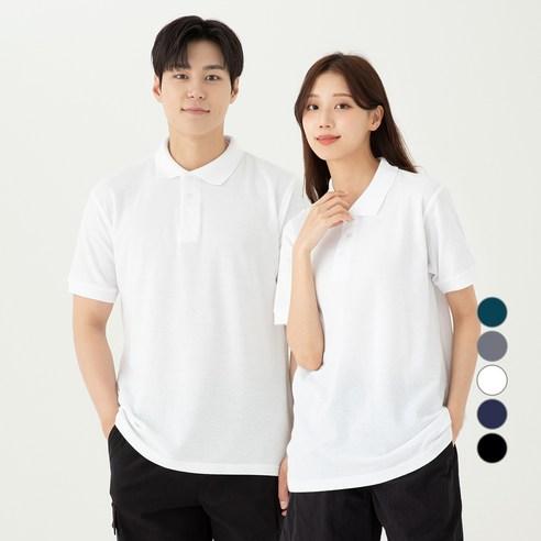 캐럿 남녀공용 PK 반팔 카라티 - 티셔츠 | 쿠팡