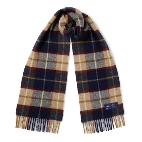 메리노울 머플러 25cm - 윈체스터 네이비