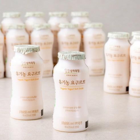 상하목장 마시는 유기농 요구르트, 100ml, 15개입 - 요구르트/유산균 | 쿠팡