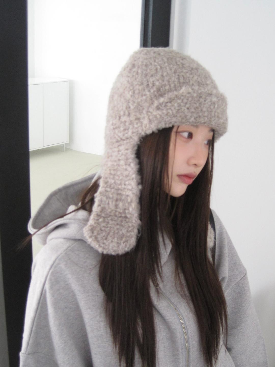 보카시 귀도리 니트 비니 (5color)