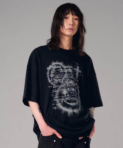 아이돈워너셀(IDWS)  Countless Bloom T-Shirt Black - 사이즈 & 후기 | 무신사
