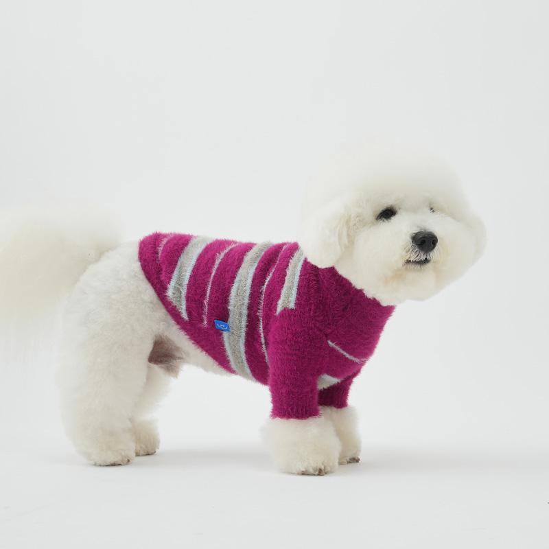 피터 스트라이프 니트[버건디]