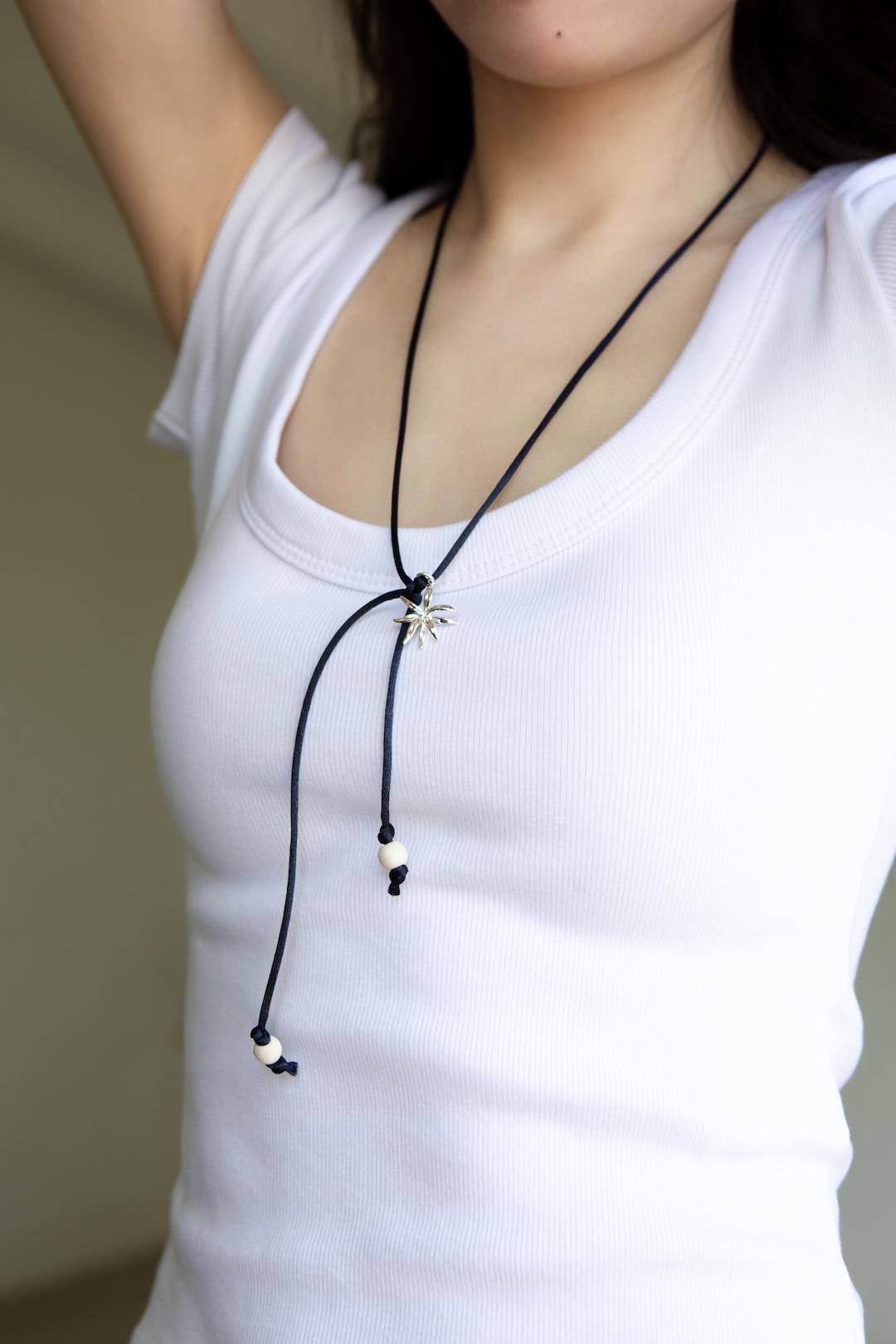 Bloom Tie Necklace