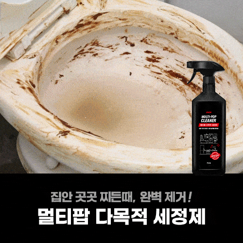 대쉬 멀티팝 클리너 다목적 세정제 750ml