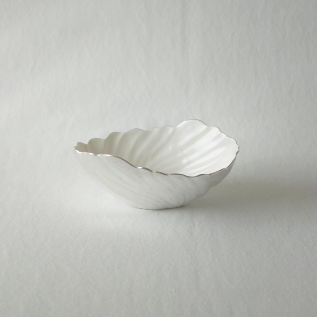 Zephyros silver oval bowl