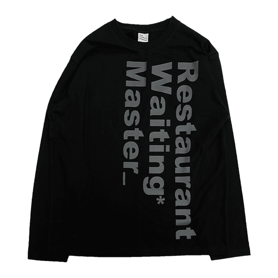 TCM restaurant long sleeve (black)