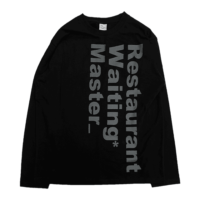 TCM restaurant long sleeve (black)