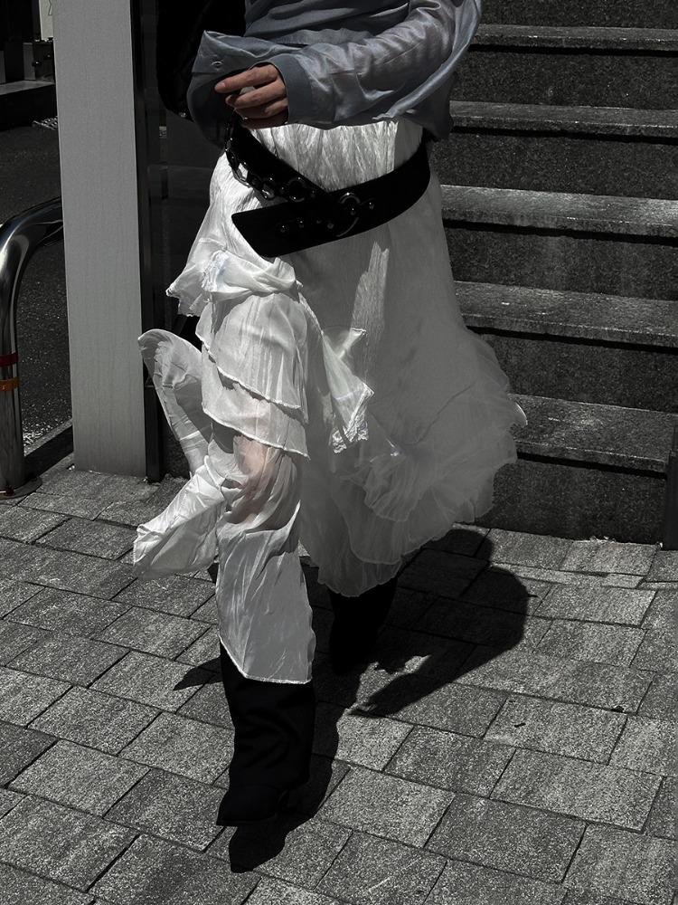 입고지연) 레즌 보헤미안 언발 캉 스커트 (2color)